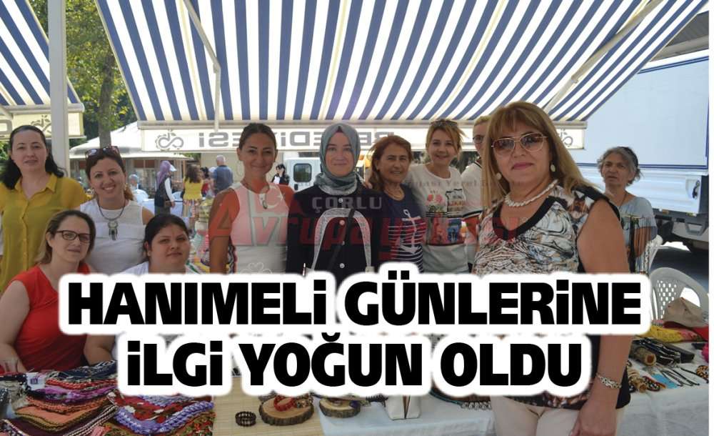 Hanımeli Günlerine İlgi Yoğun Oldu   