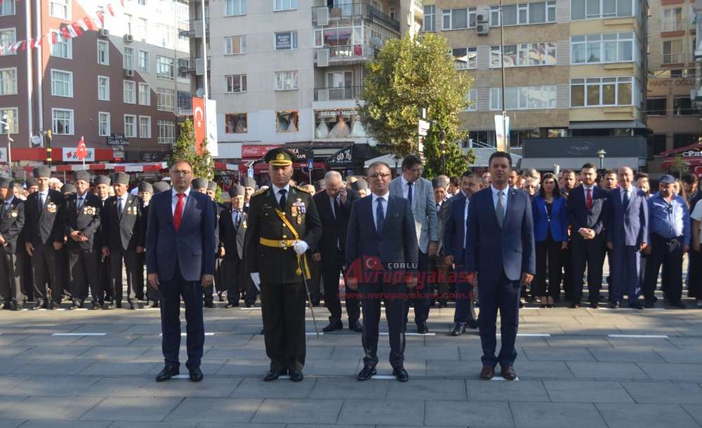 Çorlu'da Zafer Bayramı Coşkusu Yaşandı 