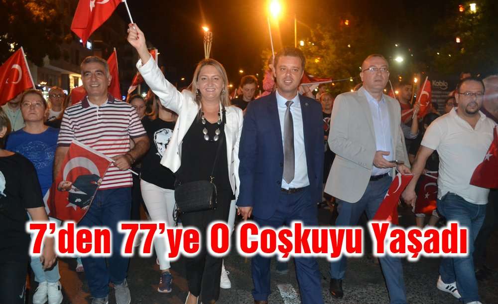7'den 77'ye O Coşkuyu Yaşadı