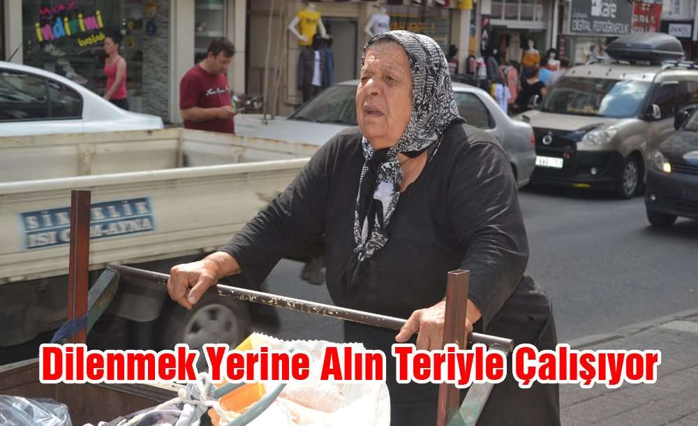Dilenmek Yerine Alın Teriyle Çalışıyor