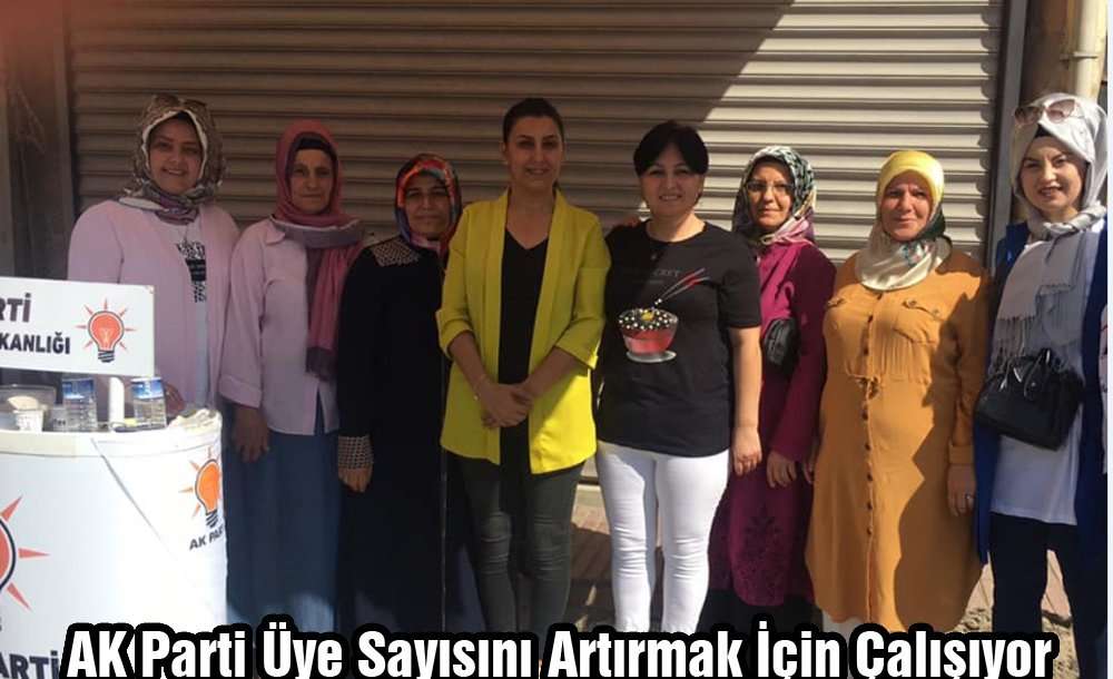 Ak Parti Üye Sayısını Artırmak İçin Çalışıyor