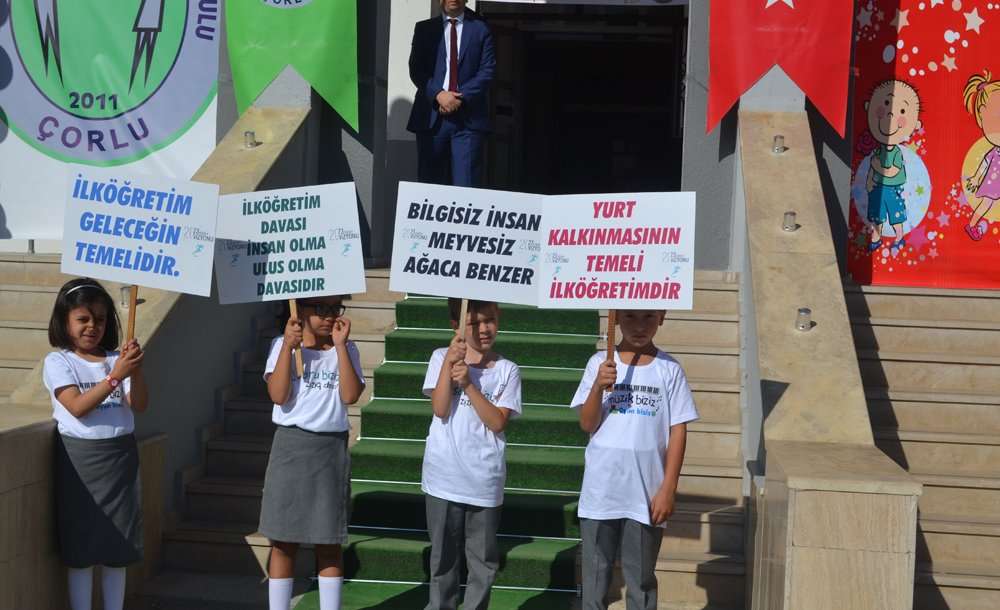 İlköğretim Haftası Renkli Görüntülere Sahne Oldu 
