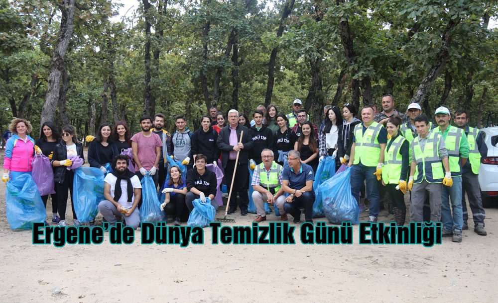 Ergene'de Dünya Temizlik Günü Etkinliği