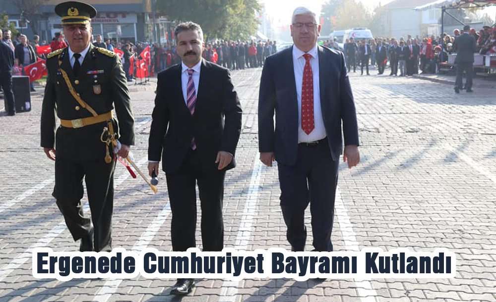 Ergene'de Cumhuriyet Bayramı Kutlandı