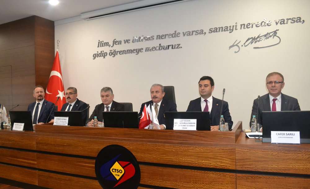 Oda Ve Borsa Temsilcileriyle Buluştu 