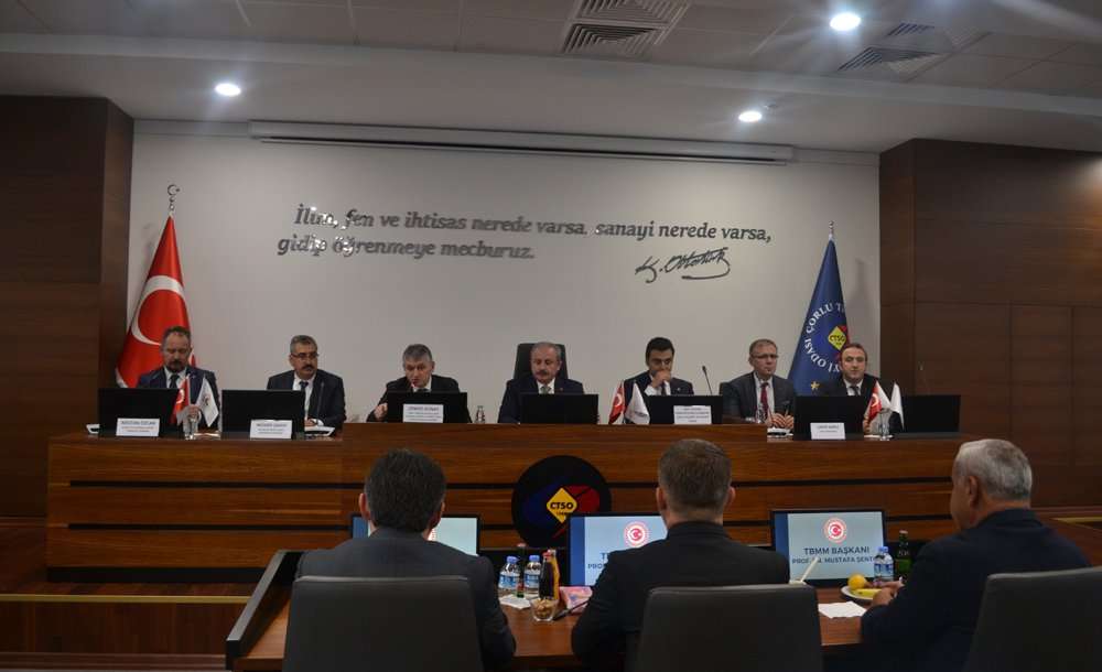 Oda Ve Borsa Temsilcileriyle Buluştu 