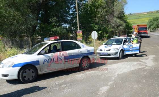Şehir İçi Ve Bölge Trafik Ekiplerinden Tonaj Uygulaması