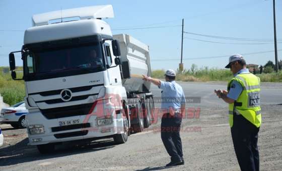 Şehir İçi Ve Bölge Trafik Ekiplerinden Tonaj Uygulaması