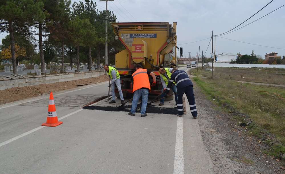 Çamlıbel Caddesi'ne Kasis Yapıldı 