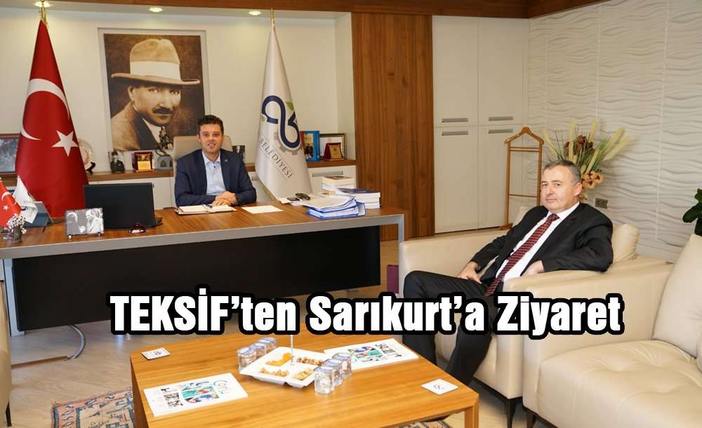 Teksif'ten Sarıkurt'a Ziyaret