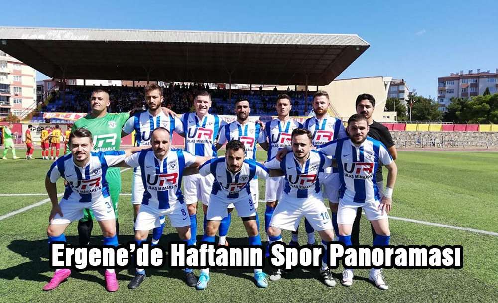 Ergene'de Haftanın Spor Panoraması