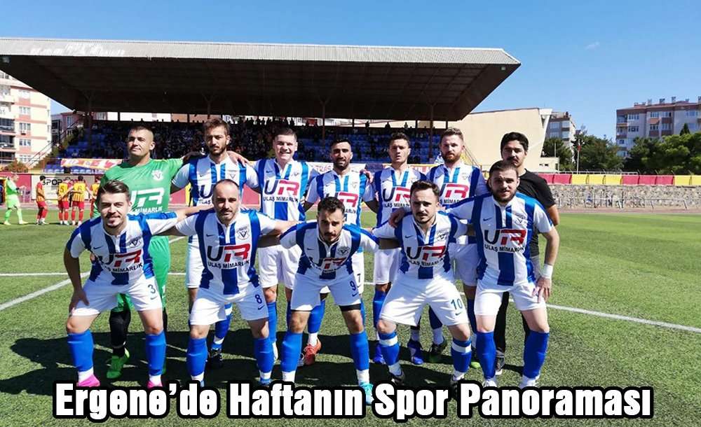 Ergene'de Haftanın Spor Panoraması