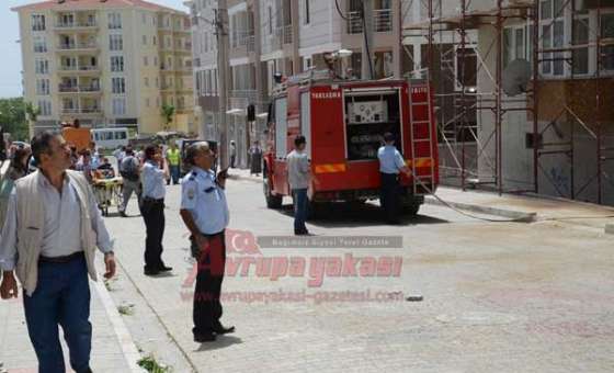 Çatı Yangını Korkuttu