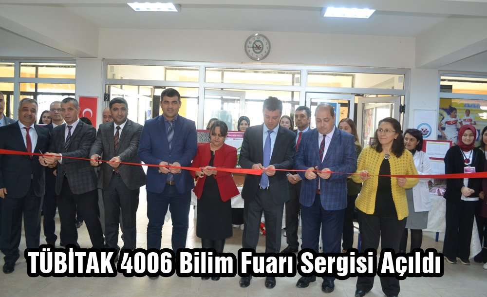Tübitak 4006 Bilim Fuarı Sergisi Açıldı 