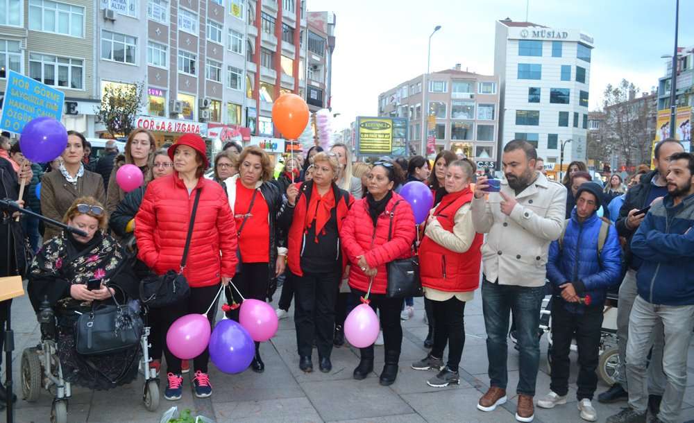 Kadına Şiddete Hayır Dediler 