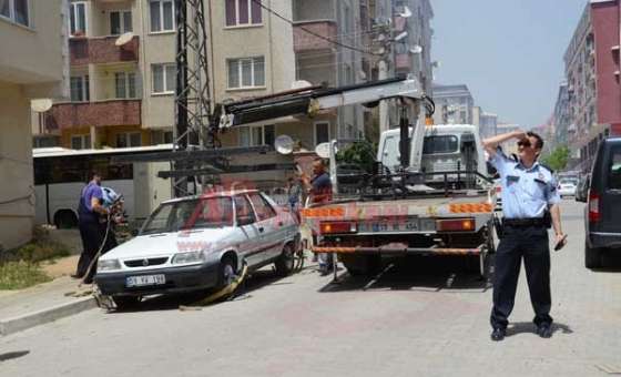 Çatı Yangını Korkuttu
