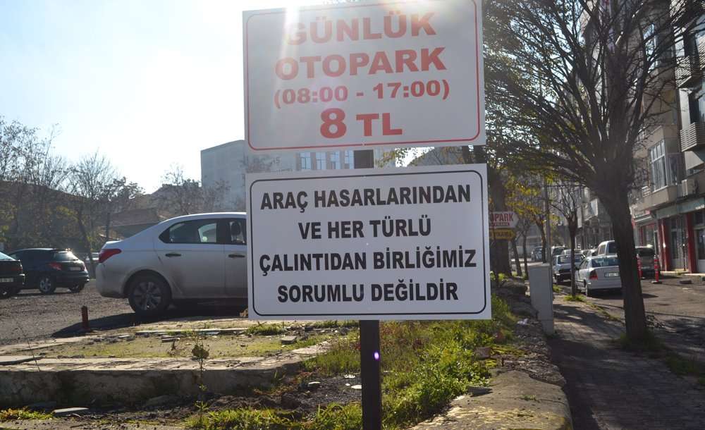 Otopark Artık Ücretli 