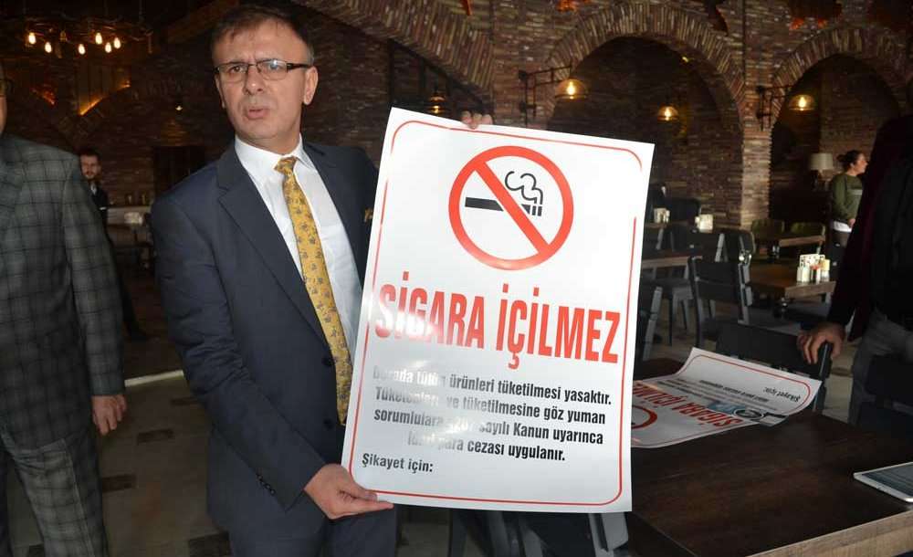 Çorlu'da Dumansız Hava Sahası Denetimleri Yapıldı 