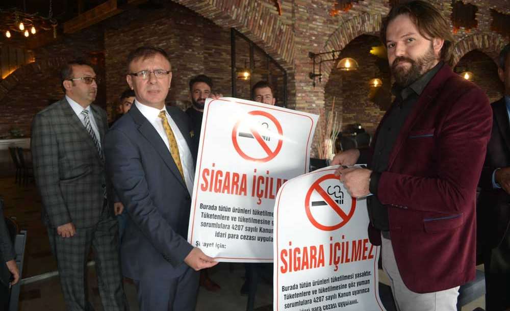 Çorlu'da Dumansız Hava Sahası Denetimleri Yapıldı 