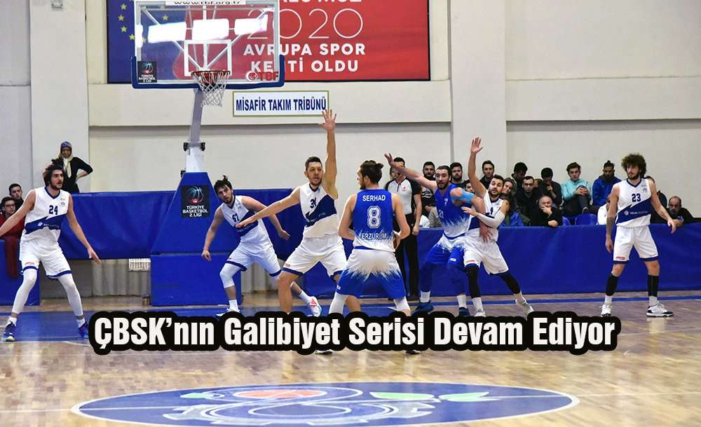 Çbsk'nın Galibiyet Serisi Devam Ediyor