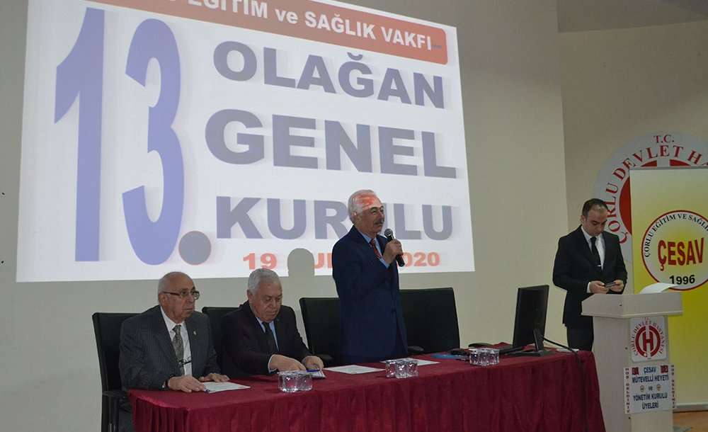 Çesav 13. Olağan Genel Kurulunu Gerçekleştirdi 
