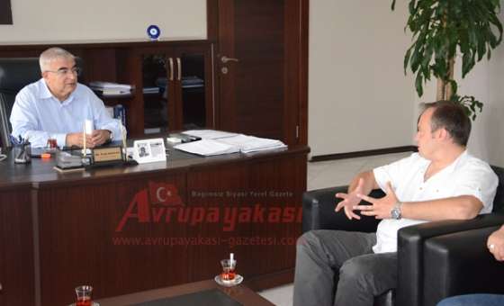  Çorlu Gazeteciler Derneği'nden Başkan Baysan'a Ziyaret
