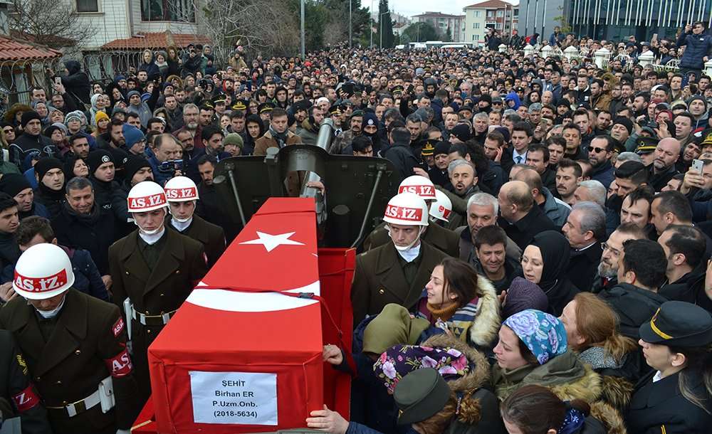Kahramanlar Son Yolculuğuna Uğurlandı 