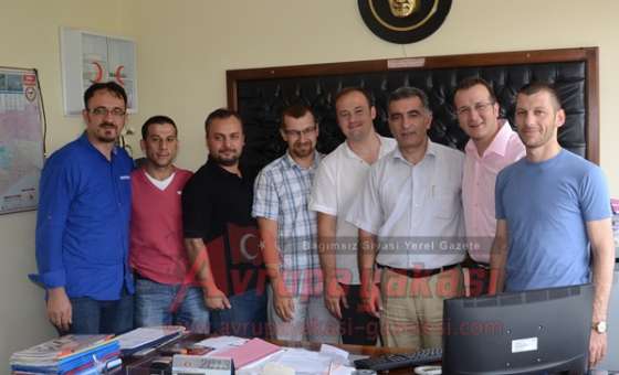Çorlu Gazeteciler Derneği Yönetiminden Ziyaretler