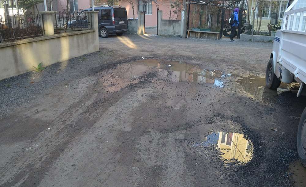 Teski Yapmayınca Vatandaş Kendi Önlemini Aldı 