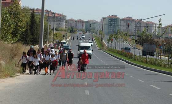 Çile Dolu Okul Yolu Artık Düzeliyor