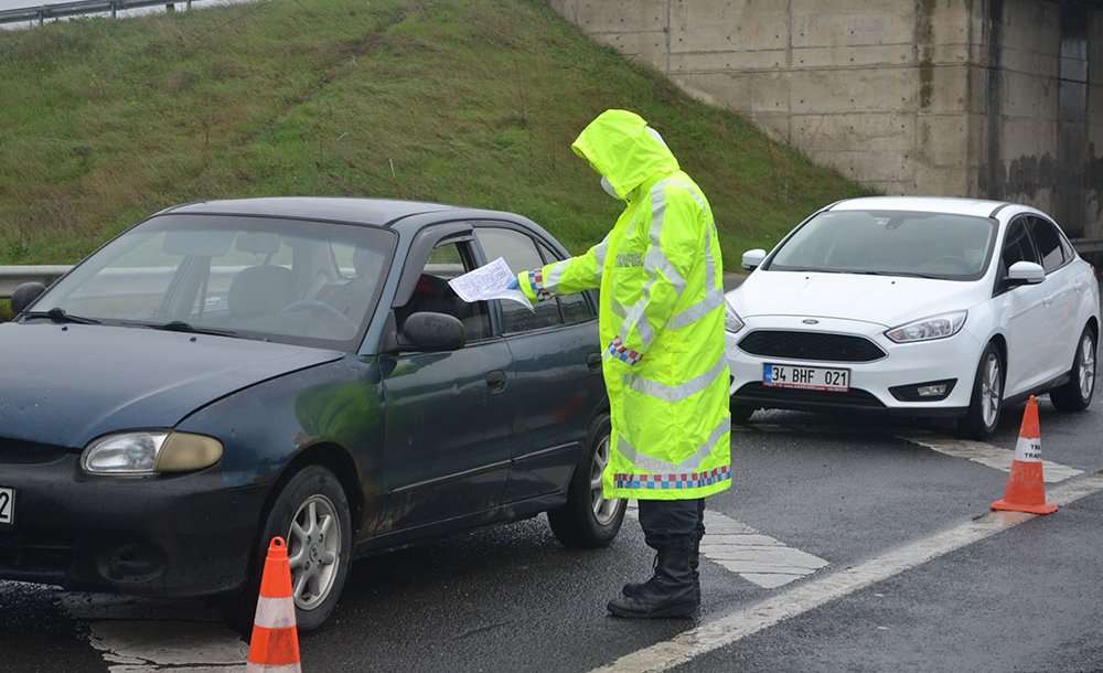 Tekirdağ'a Araç Giriş Çıkışları Kısıtlandı 