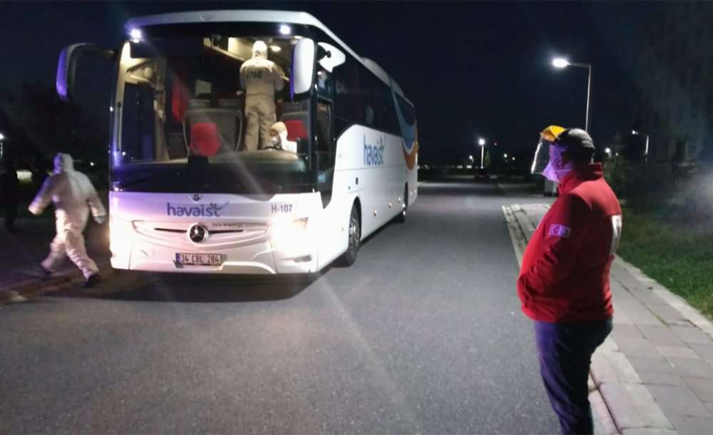 Libya'dan Gelen İşçiler Çorlu  Kyk Yurtlarına Yerleştirildi