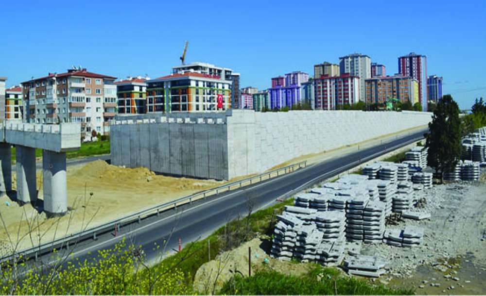 Köprülü Kavşak Projesinde Çalışmalar Sürüyor 