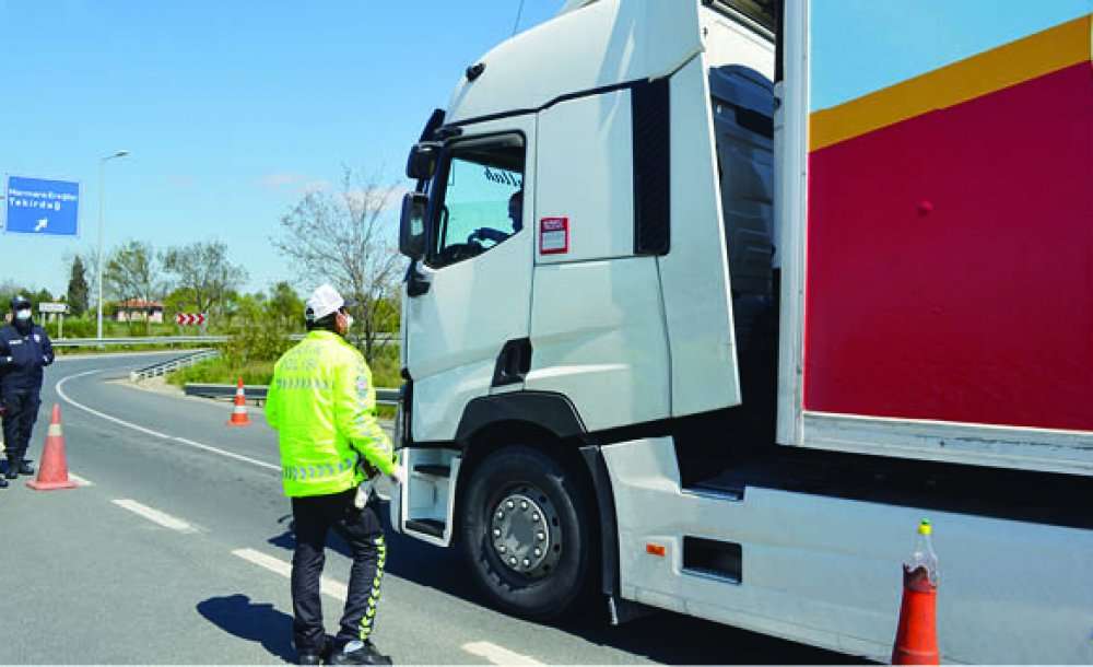 Tekirdağ'da Şehir Giriş Çıkışlarındaki Kısıtlamalar Devam Edecek 
