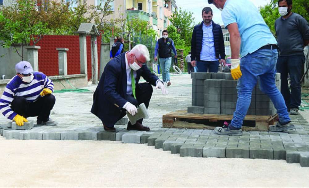 Ergene Belediyesi Yol Çalışmalarına Aksatmadan Devam Ediyor