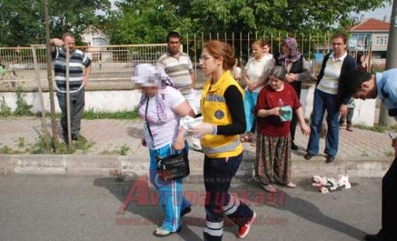 Çorlu`da Kaza 2 Yaralı