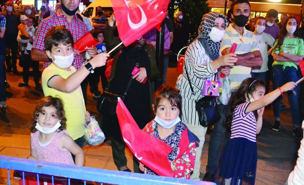 Çorlu 15 Temmuz'da Tek Yürek Oldu 
