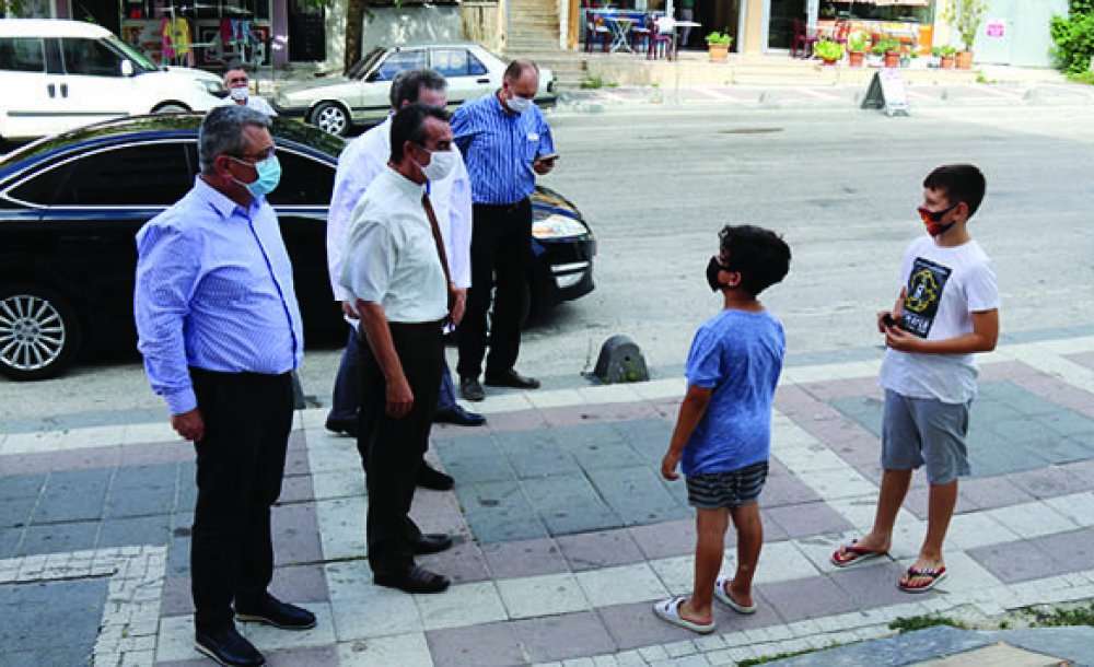 Çerkezköy'de Koronavirüs Tedbirleri Denetimi Yapıldı