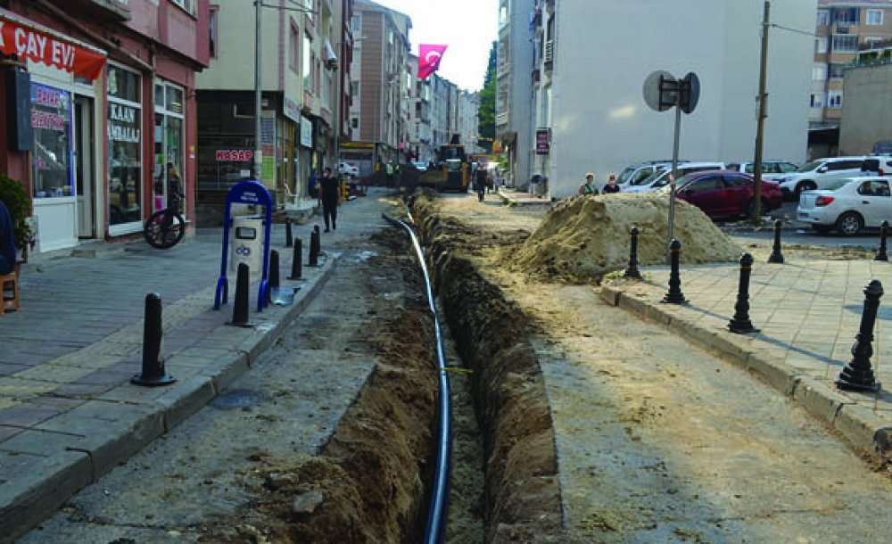 Teski Tarafından İçme Suyu Hatları Yenileniyor 