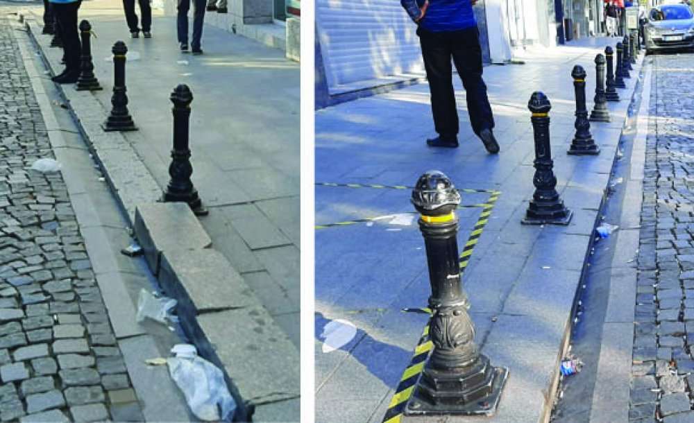 Küçük Çöp Kutuları Olmayınca, Vatandaşlar Çöpleri Yere Atıyor
