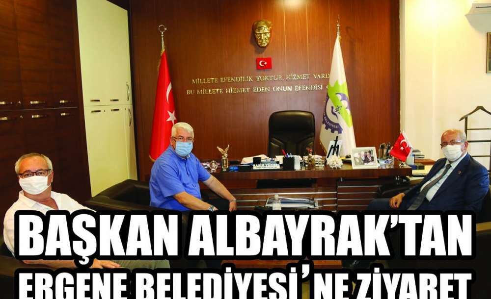 Başkan Albayrak'tan Ergene Belediyesine Ziyaret