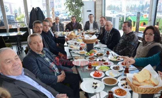 Kaymakam Doğan Oda Başkanlarıyla Bir Araya Geldi  