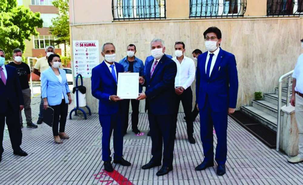 Tekirdağ'ın En Temiz Okulu Seçildi 