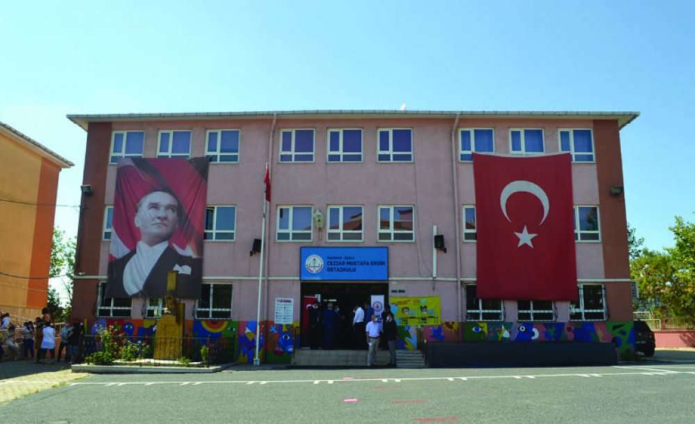 Tekirdağ'ın En Temiz Okulu Seçildi 
