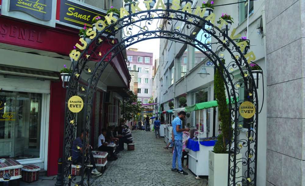 Sanat Sokağı, Açılış Öncesi Alelacele Hazırlandı 