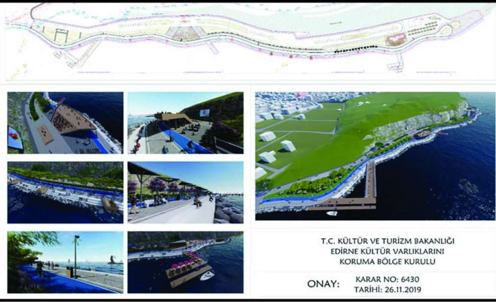 Arka Deniz Kıyı Düzenleme Projesi'nde Start Verildi