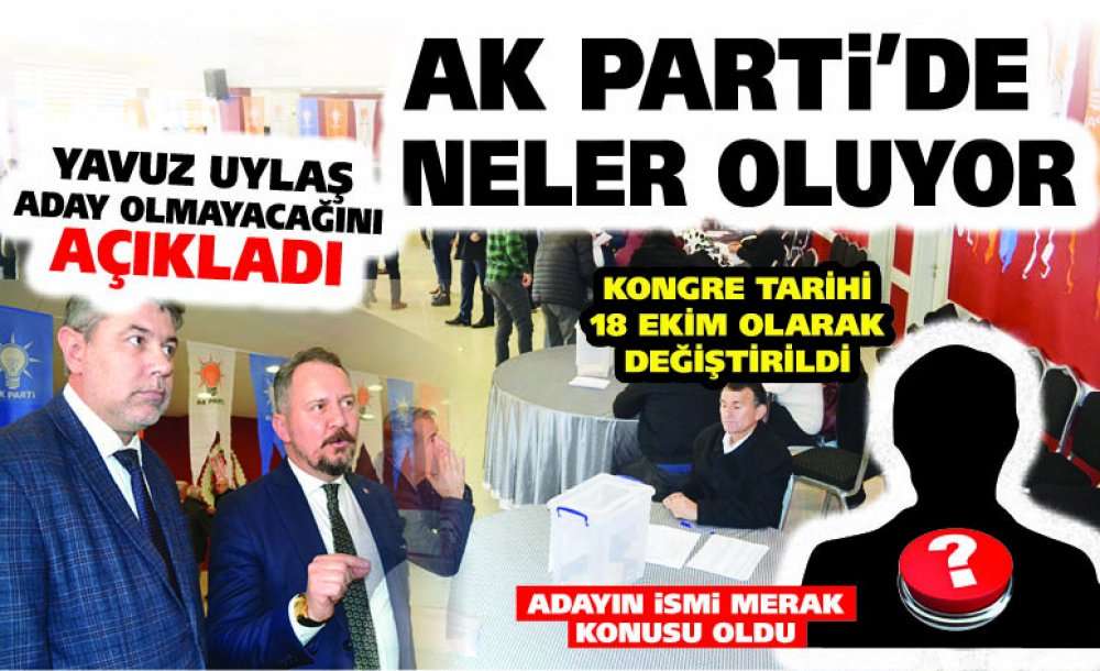 Ak Parti'de Neler Oluyor? 