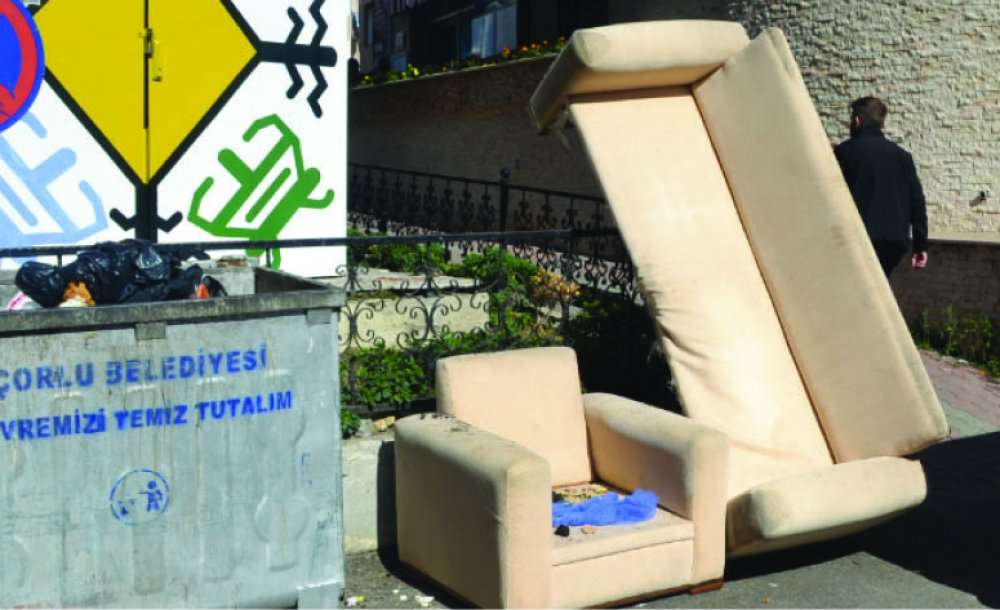 Atılan Eşyalar, Şehirde Çirkin Görüntü Oluşturuyor 