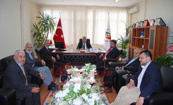 Saadet Partisi`nden Çorlu Tso Başkanı Enis Sülün`e Ziyaret