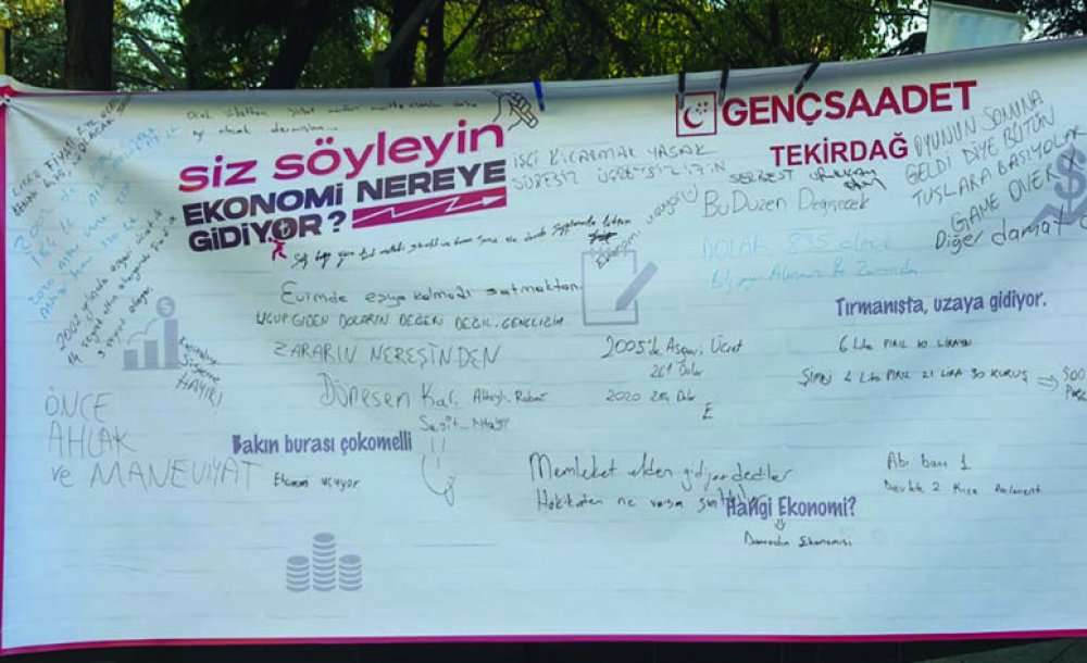 Saadet Partisi'nin Etkinliği Dikkat Çekti  